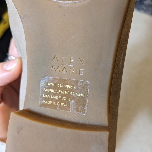 Alex Marie tassel leather/suede loafers - Picture 7 of 7